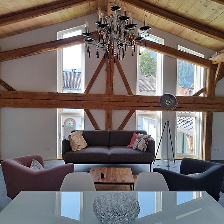 Neu! Ferienwohnungen Im Lueftlmalereck, Hennalahaus Oberammergau Dış mekan fotoğraf