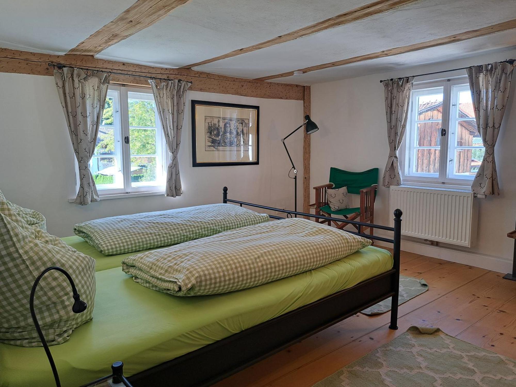 Neu! Ferienwohnungen Im Lueftlmalereck, Hennalahaus Oberammergau Dış mekan fotoğraf